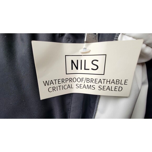 Nils Ski Jacket Plus Size 16 Women's Black Fleece Lined Zip Front Skiwear NWT - Picture 5 of 6
